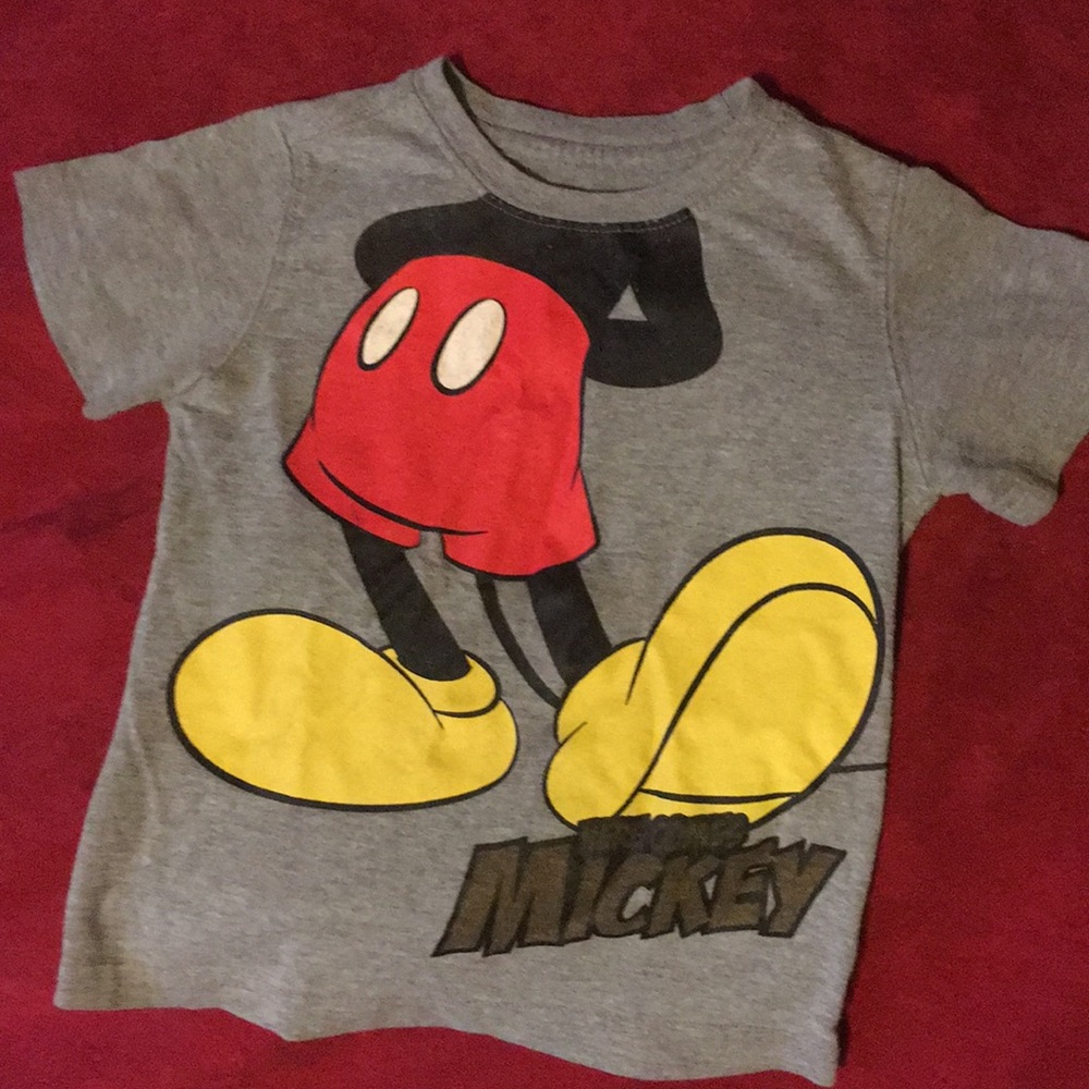 “Here Comes Mickey” Mickey Mouse Head Tee